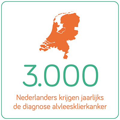 3000 nederlanders krijgen jaarlijks de diagnose alvleesklierkanker